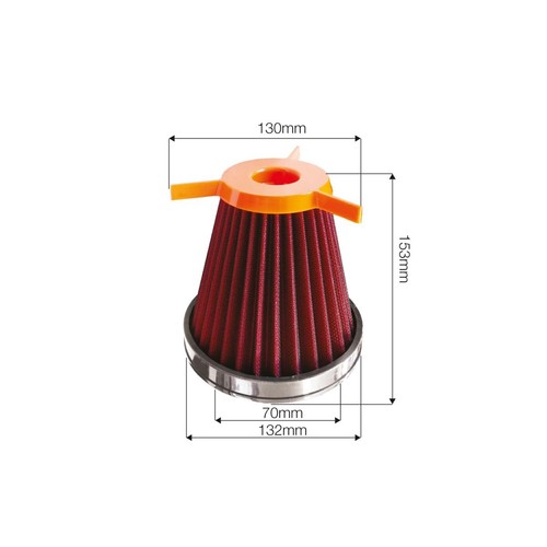 Filtro conico ricambio per - conico,