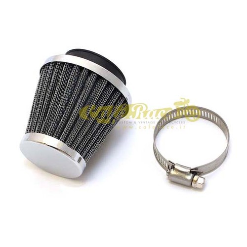 Filtro aria conico cromato per - filtro,