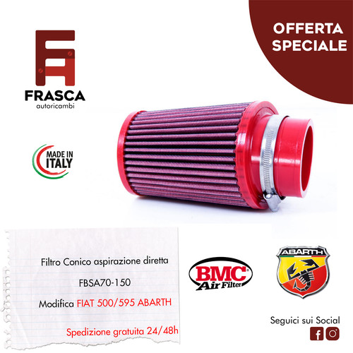 Filtro conico bmc - filtro,